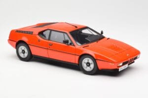 BMW M1 Oranžinis Metalinis Norev 1:18 183222 Metalas - nuotrauka 6 iš 8