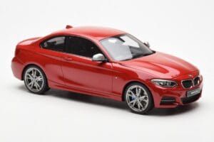 BMW M235i F23 Kabrioletas Raudonas GT Spirit 1:18 GT039 Derva - nuotrauka 4 iš 6
