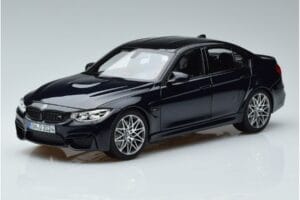 BMW M3 F80 Competition Mėlynas Norev 1:18 183236 Metalas