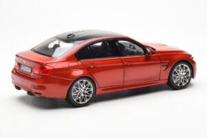 BMW M3 Competition F80 Sakhir Oranžinis Norev 1:18 80432411553 Metalas - nuotrauka 3 iš 8