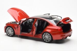BMW M3 Competition F80 Sakhir Oranžinis Norev 1:18 80432411553 Metalas - nuotrauka 5 iš 8