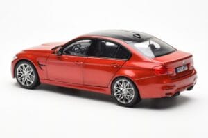 BMW M3 Competition F80 Sakhir Oranžinis Norev 1:18 80432411553 Metalas - nuotrauka 7 iš 8