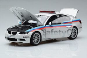 BMW M3 E92 MotoGP Safety Car 2008 Kyosho 1:18 08736GP Metalas - nuotrauka 2 iš 7