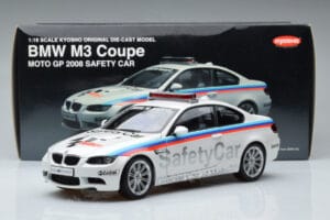 BMW M3 E92 MotoGP Safety Car 2008 Kyosho 1:18 08736GP Metalas - nuotrauka 7 iš 7