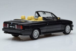 BMW M3 E30 Kabrioletas Juodas Otto 1:18 OT1012 Derva - nuotrauka 2 iš 6