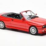 BMW M3 E30 Kabrioletas Raudonas Otto 1:18 - image 4 of 6