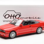 BMW M3 E30 Kabrioletas Raudonas Otto 1:18 - image 6 of 6