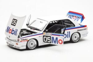 BMW M3 E30 #5 P. Brock Mobil ATCC 1988 AUTOart 1:18 88845 Metalas - nuotrauka 2 iš 8