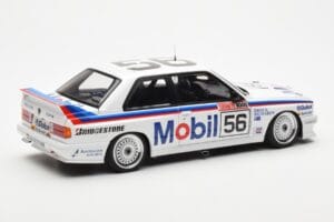 BMW M3 E30 #56 P. Brock / J. Richards Mobil Bathurst 1000 1988 AUTOart 1:18 88847 Metalas - nuotrauka 3 iš 9