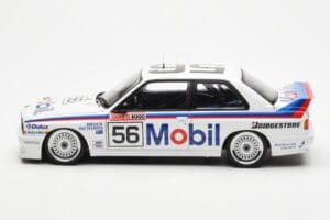 BMW M3 E30 #56 P. Brock / J. Richards Mobil Bathurst 1000 1988 AUTOart 1:18 88847 Metalas - nuotrauka 4 iš 9