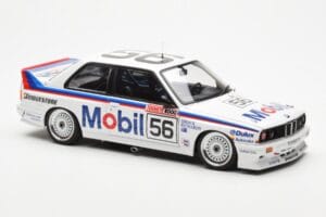 BMW M3 E30 #56 P. Brock / J. Richards Mobil Bathurst 1000 1988 AUTOart 1:18 88847 Metalas - nuotrauka 6 iš 9