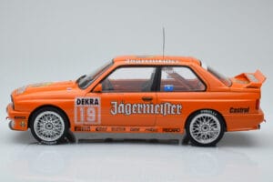 BMW M3 E30 Jagermeister #19 A. Hahne DTM Nurburgring 1992 IXO 1:18 18RMC082A Metalas - nuotrauka 3 iš 6