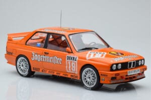 BMW M3 E30 Jagermeister #19 A. Hahne DTM Nurburgring 1992 IXO 1:18 18RMC082A Metalas - nuotrauka 4 iš 6