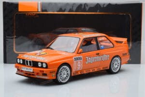 BMW M3 E30 Jagermeister #19 A. Hahne DTM Nurburgring 1992 IXO 1:18 18RMC082A Metalas - nuotrauka 6 iš 6
