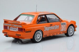 BMW M3 E30 Jagermeister #20 W. Gardner DTM Nurburgring 1992 IXO 1:18 18RMC082B Metalas - nuotrauka 2 iš 6