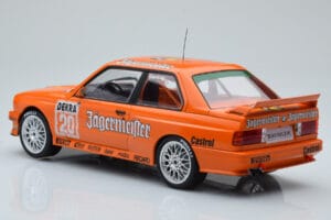 BMW M3 E30 Jagermeister #20 W. Gardner DTM Nurburgring 1992 IXO 1:18 18RMC082B Metalas - nuotrauka 5 iš 6