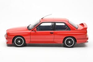 BMW M3 E30 Sport Evolution Cecotto Edition Raudonas AUTOart 1:18 70566 Metalas - nuotrauka 4 iš 8