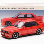 BMW M3 E30 Sport Evolution Cecotto Edition Raudonas AUTOart 1:18 - image 8 of 8