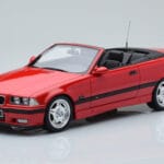 BMW M3 E36 Kabrioletas Raudonas Otto 1:18