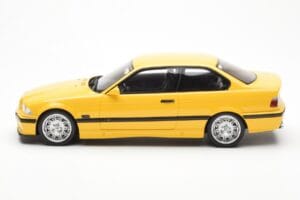 BMW M3 E36 Geltonas Otto 1:18 OT666 Derva - nuotrauka 3 iš 6
