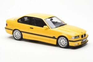 BMW M3 E36 Geltonas Otto 1:18 OT666 Derva - nuotrauka 4 iš 6