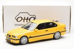BMW M3 E36 Geltonas Otto 1:18 OT666 Derva - nuotrauka 6 iš 6