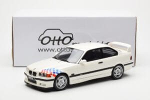BMW M3 E36 Lightweight Baltas Otto 1:18 OT569 Derva - nuotrauka 6 iš 6