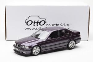 BMW M3 E36 Violetinis Otto 1:18 OT307 Derva - nuotrauka 6 iš 6