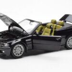 BMW M3 E46 Kabrioletas Juodas Kyosho 1:18 - image 2 of 8