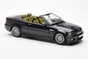 BMW M3 E46 Kabrioletas Juodas Kyosho 1:18 80430024431 Metalas - nuotrauka 6 iš 8