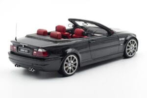 BMW M3 E46 Kabrioletas Juodas Otto 1:18 OT380 Derva - nuotrauka 2 iš 9