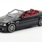 BMW M3 E46 Kabrioletas Juodas Otto 1:18