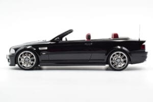 BMW M3 E46 Kabrioletas Juodas Otto 1:18 OT380 Derva - nuotrauka 3 iš 9