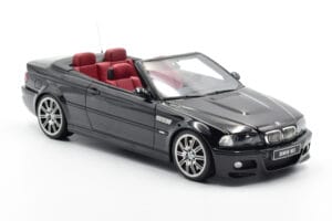 BMW M3 E46 Kabrioletas Juodas Otto 1:18 OT380 Derva - nuotrauka 4 iš 9