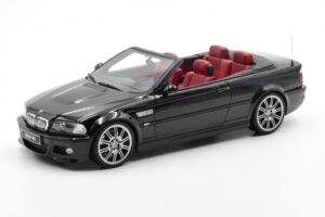 BMW M3 E46 Kabrioletas Juodas Otto 1:18