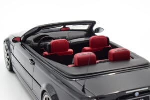 BMW M3 E46 Kabrioletas Juodas Otto 1:18 OT380 Derva - nuotrauka 8 iš 9