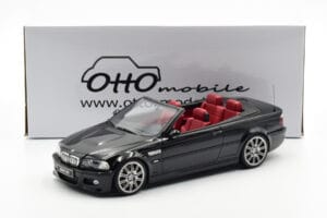 BMW M3 E46 Kabrioletas Juodas Otto 1:18 OT380 Derva - nuotrauka 9 iš 9