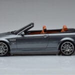 BMW M3 E46 Kabrioletas Pilkas Otto 1:18 - image 3 of 6