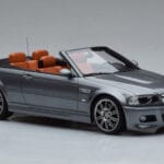 BMW M3 E46 Kabrioletas Pilkas Otto 1:18 - image 4 of 6