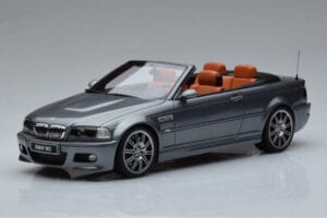 BMW M3 E46 Kabrioletas Pilkas Otto 1:18