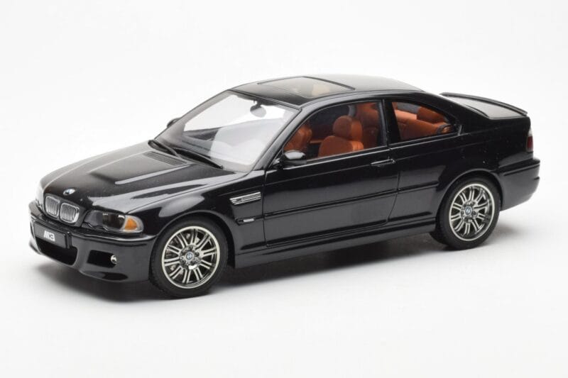 BMW M3 E46 Juodas AUTOart 1:18