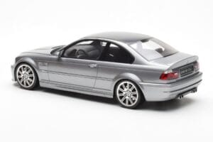 BMW M3 E46 CSL M Rims Silver Pilkas Metallic Otto 1:18 OT177B Derva - nuotrauka 5 iš 6