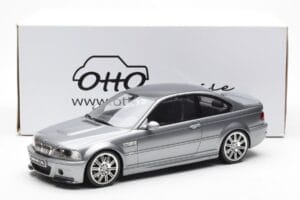 BMW M3 E46 CSL M Rims Silver Pilkas Metallic Otto 1:18 OT177B Derva - nuotrauka 6 iš 6