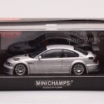 BMW M3 E46 GTR Street Sidabrinis Minichamps 1:43 - image 4 of 4