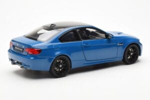 BMW M3 E92 Laguna Seca Blue Kyosho 1:18 08734LBL Metalas - nuotrauka 3 iš 8
