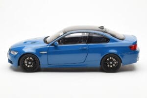 BMW M3 E92 Laguna Seca Blue Kyosho 1:18 08734LBL Metalas - nuotrauka 4 iš 8