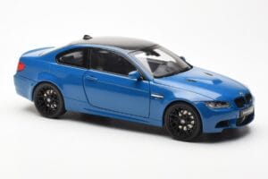 BMW M3 E92 Laguna Seca Blue Kyosho 1:18 08734LBL Metalas - nuotrauka 6 iš 8