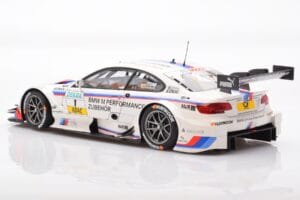 BMW M3 E92 #1 M. Tomczyk BMW M Performance DTM 2012 Minichamps 1:18 80432320097 Metalas - nuotrauka 7 iš 8