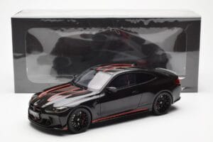BMW M4 G82 CSL Sapphire Juodas GT Spirit 1:18 GT904 Derva - nuotrauka 6 iš 6