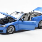 BMW M4 F83 Kabrioletas Yas Marina Mėlynas Paragon 1:18 - image 2 of 8